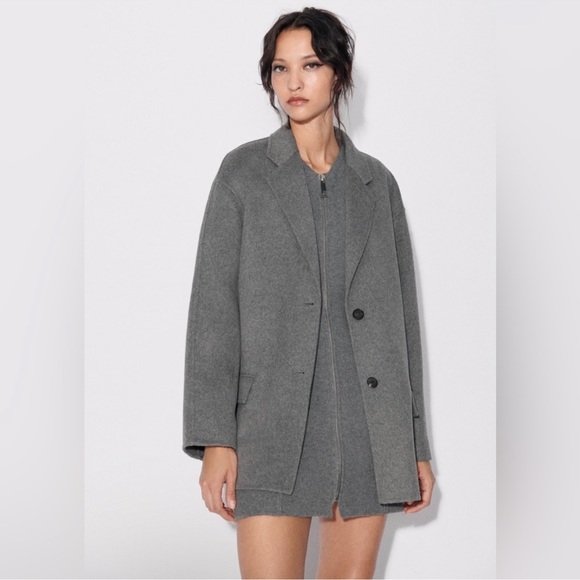 Zara KNIT DRESS WITH ZIPPER - Picture 14 of 14